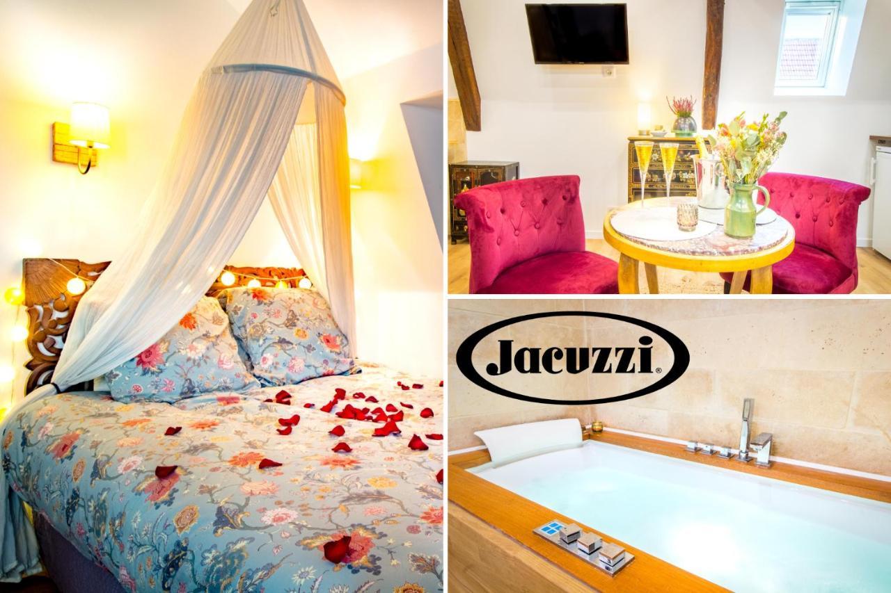 Jacuzzi - La Petite Romantique - Flobnb Лаон Екстериор снимка